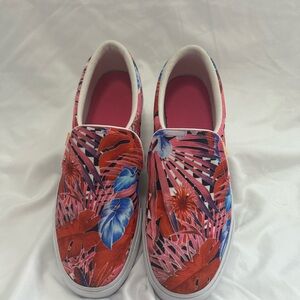 Floral Slip-On Women's Shoes